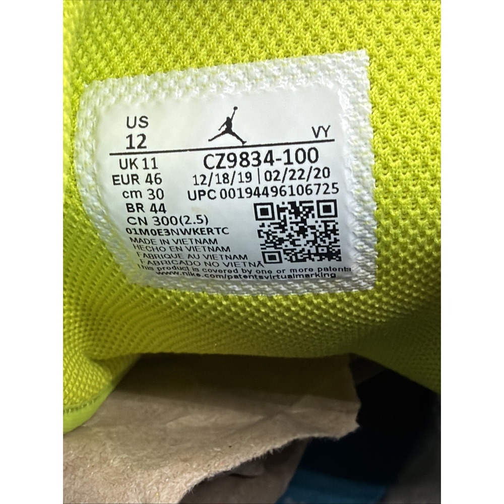 Nike Air Jordan 1 Mid SE Men's Size 12 US Cyber Pink CZ9834-100 Athletic Shoes - Picture 12 of 15